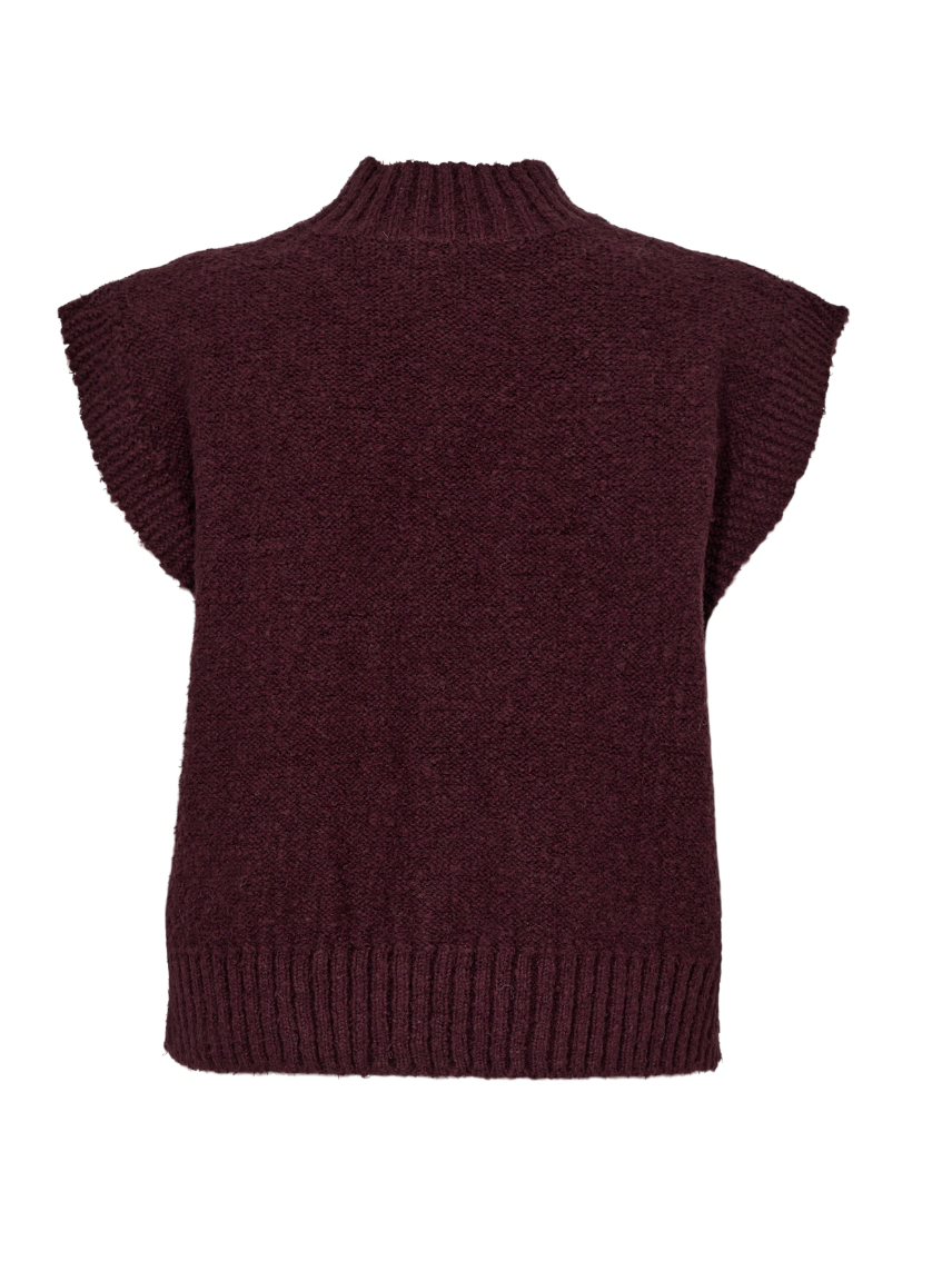 Numph Nucaly tank knit in winetasting