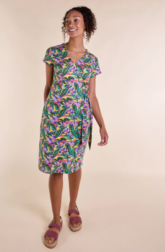 Nomads GOTS Organic cotton wrap dress