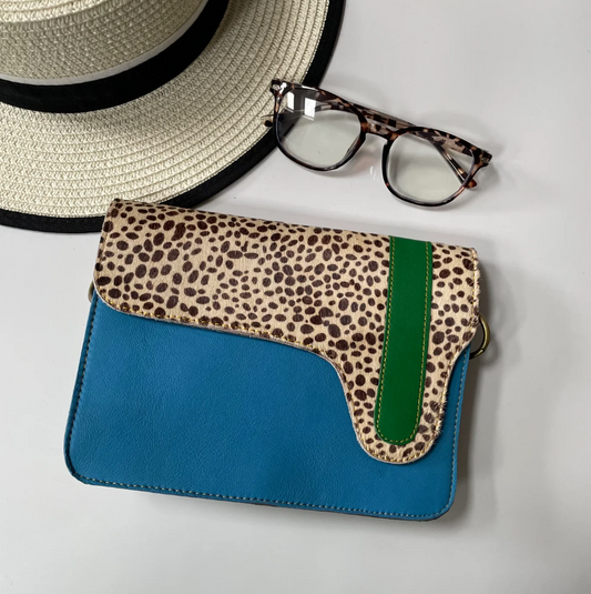 Edna upcycled leather bag