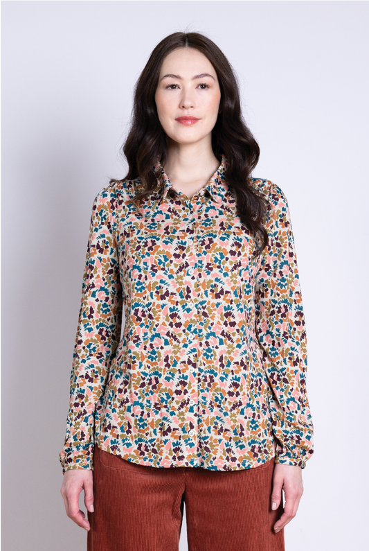 Nomads Ecovero jersey shirt in ecru
