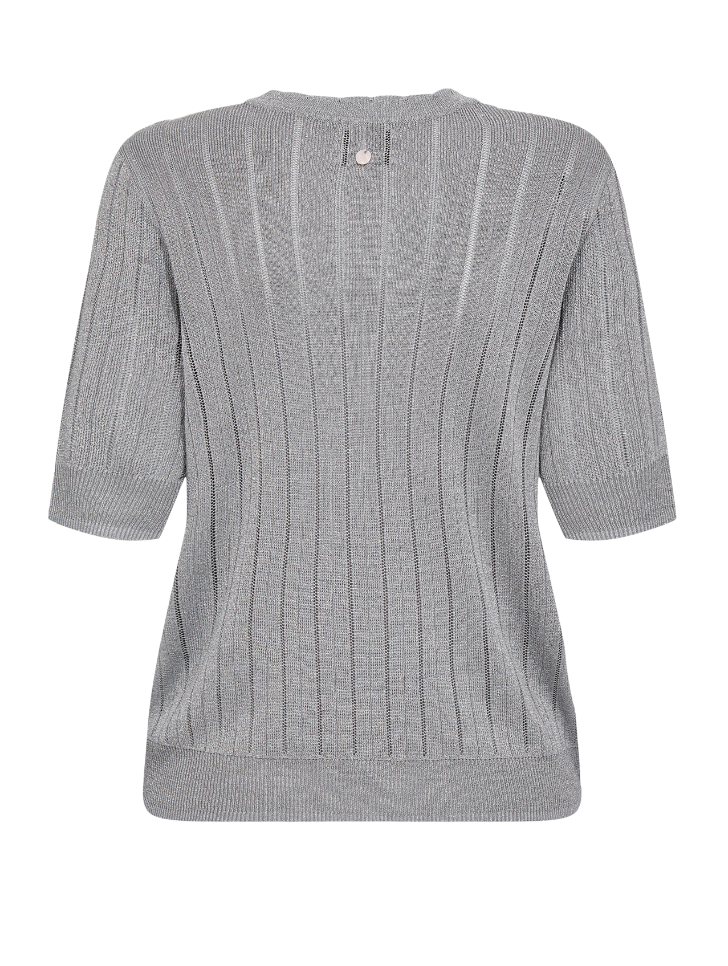 Numph Numisja sweater in silver