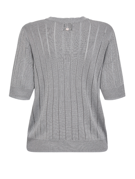 Numph Numisja sweater in silver