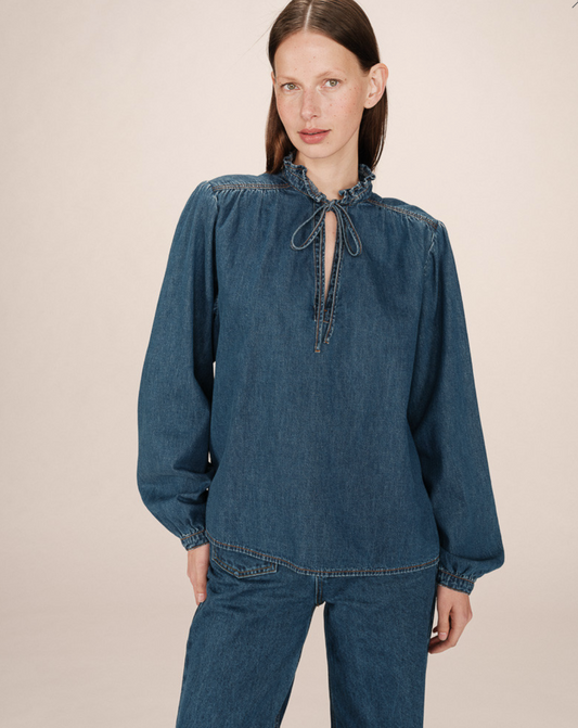 Grace & Mila Salsa blouse in blue