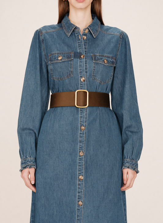 Grace & Mila Nelsie belt in forest green