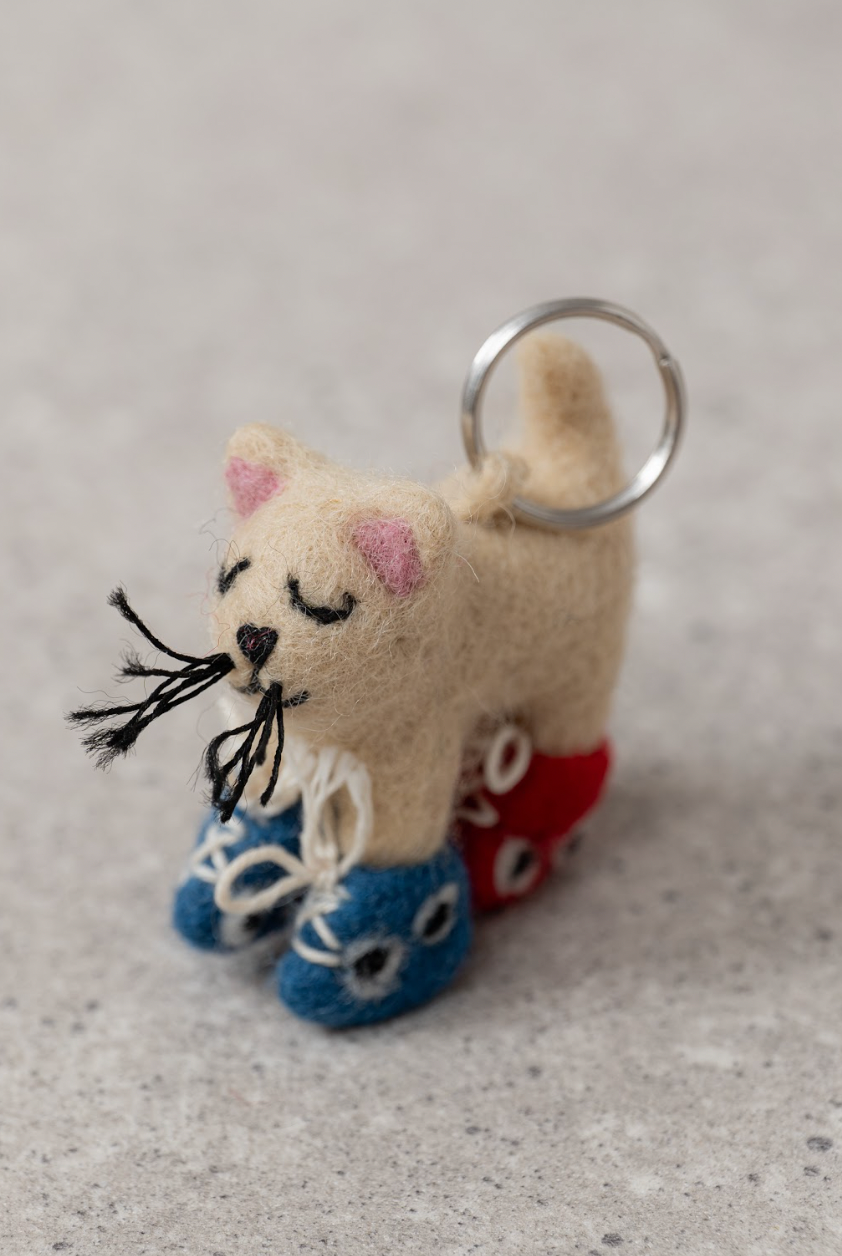 Lily & Me fun animal keyrings