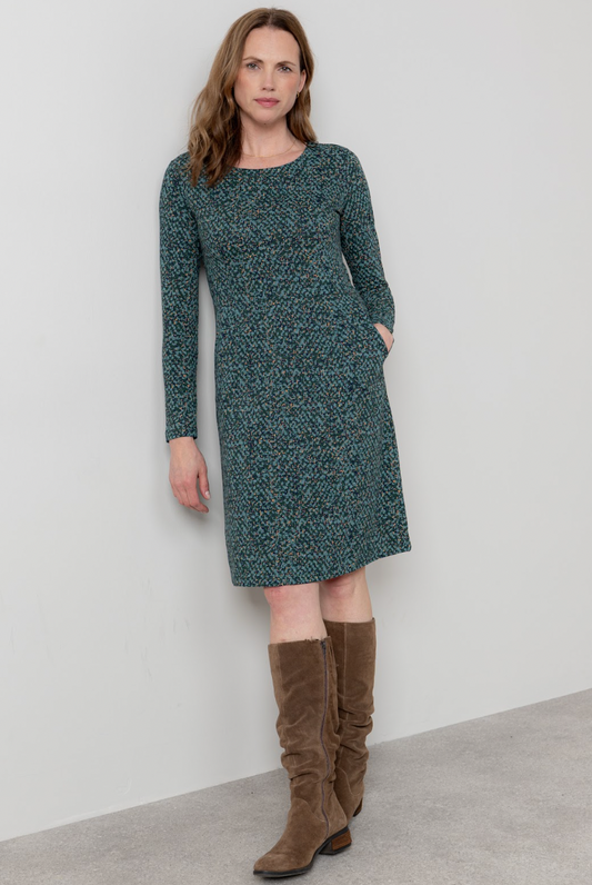 Lily & Me Halmore Alicia dress in green
