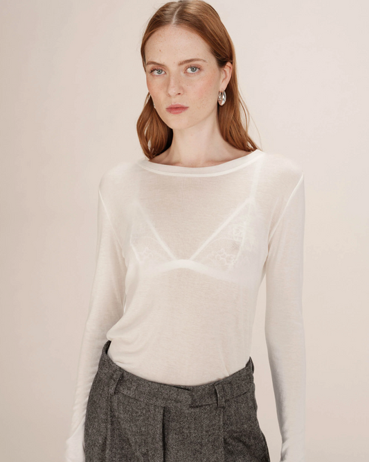 Grace & Mila Toni top in ivory