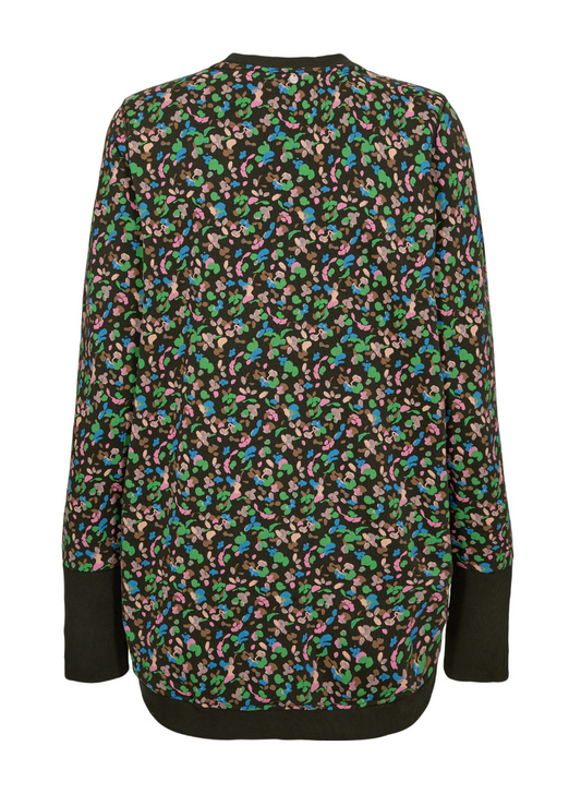 Numph Nunicola small flower sweatshirt