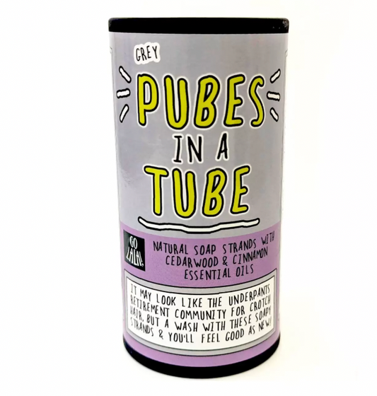 Go La La grey Pubes in a tube