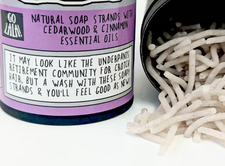 Go La La grey Pubes in a tube