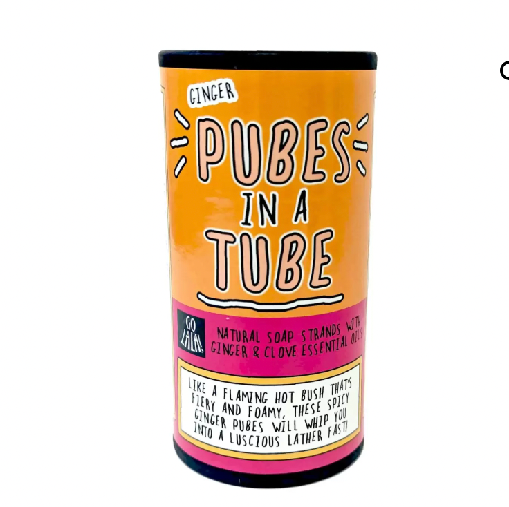 Go La La Ginger Pubes in a tube