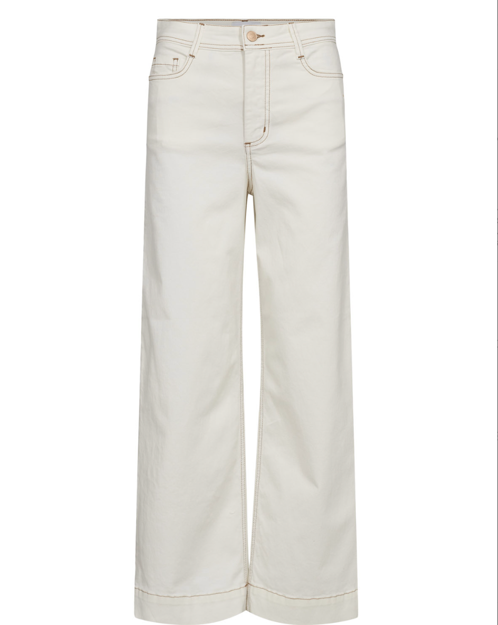 Numh Nuparisan twill pants in cloud dancer - [shop_name Strathaven] [womens clothing]