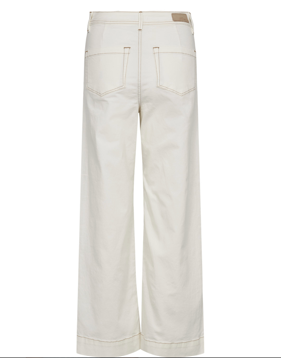 Numh Nuparisan twill pants in cloud dancer - [shop_name Strathaven] [womens clothing]