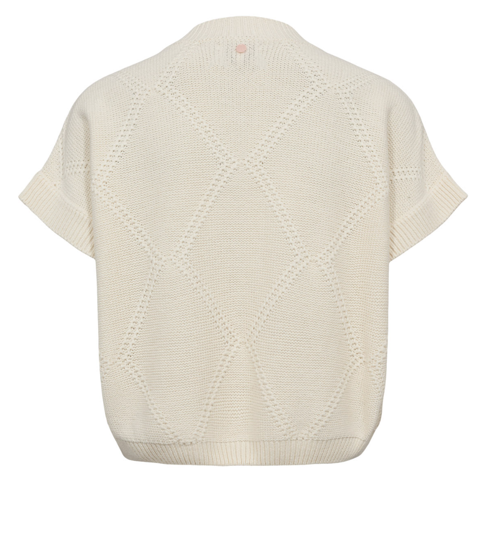 Numph Nuamie sweater in pristine - [shop_name Strathaven] [womens clothing]