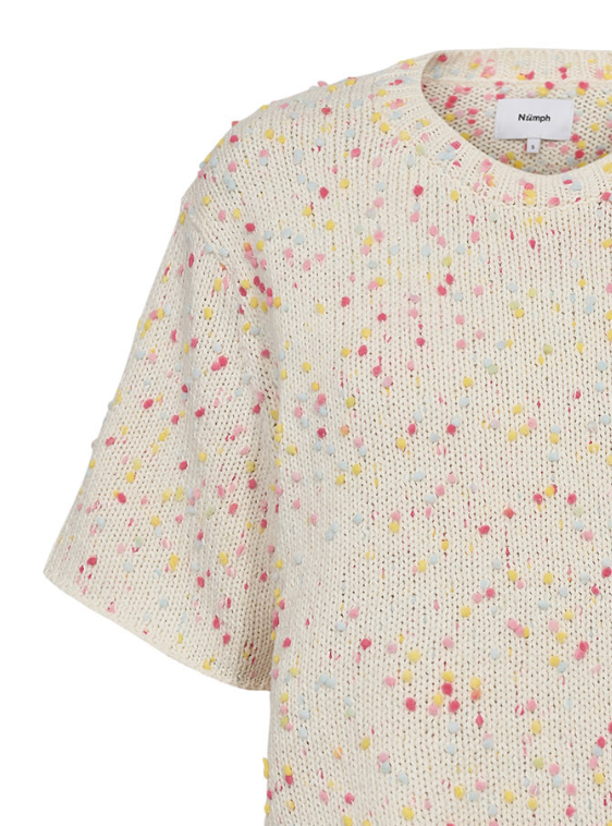 Numph Nunepsa sweater in pristine - [shop_name Strathaven] [womens clothing]