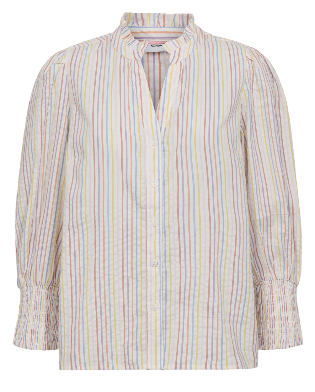 Numph Nutashia shirt in popcorn - [shop_name Strathaven] [womens clothing]