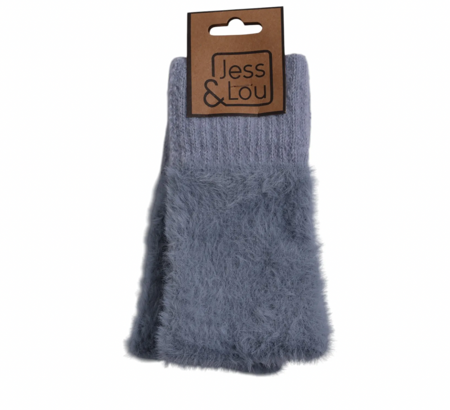Jess & Lou fluffy fingerless gloves - [shop_name Strathaven] [womens clothing]