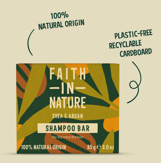 Faith in Nature Shampoo bar shea & argan