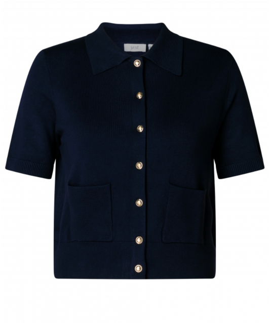 Yest Ilira cardigan in navy - [shop_name Strathaven] [womens clothing]