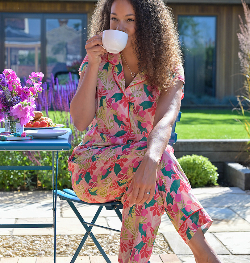 POM Luxury eco pyjamas - [shop_name Strathaven] [womens clothing]