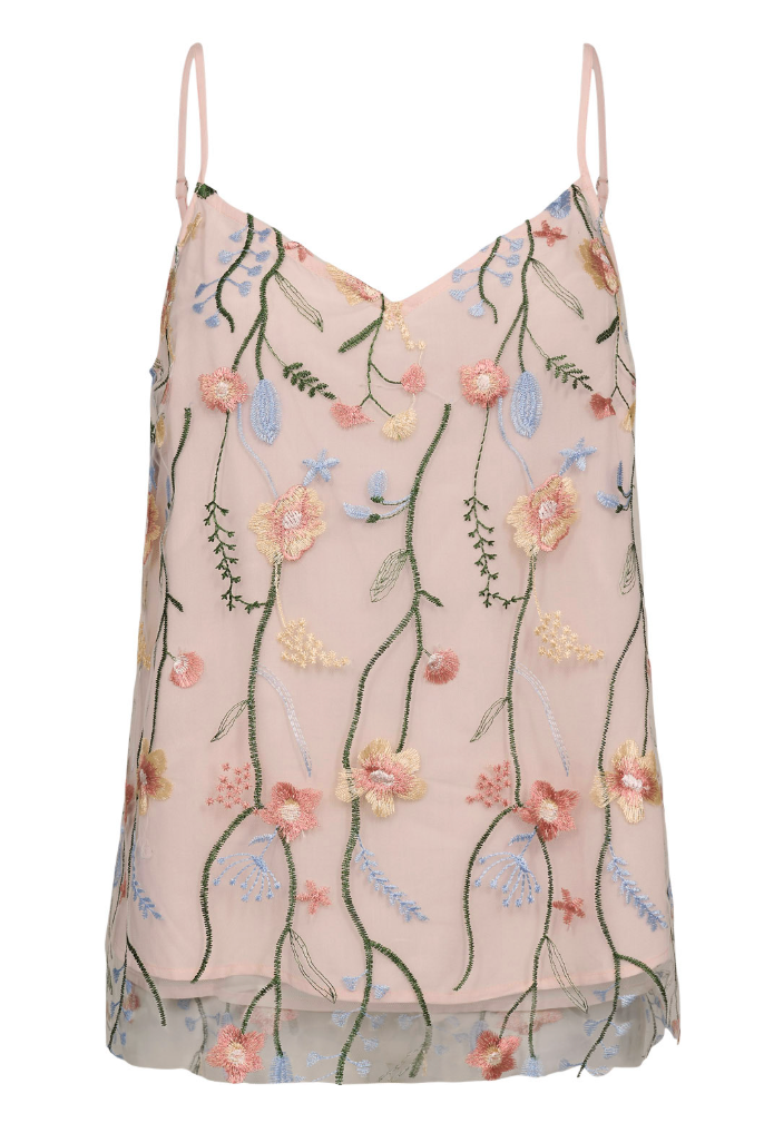 Numph Nucoralina soft pink top - [shop_name Strathaven] [womens clothing]