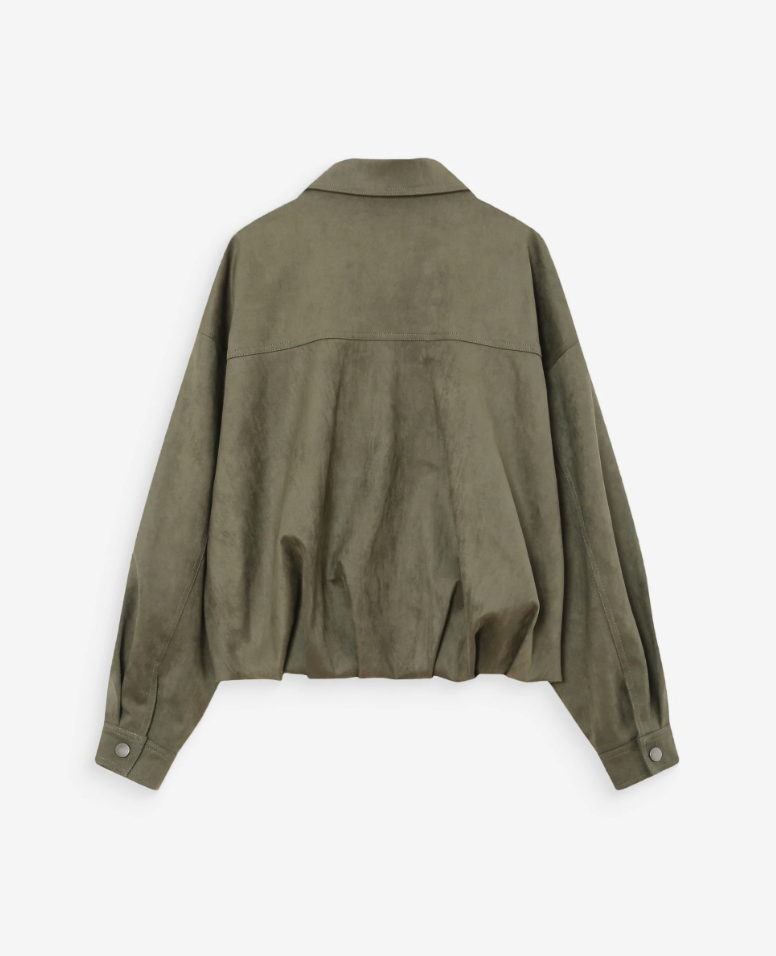 Grace & Mila Suedine khaki verve jacket