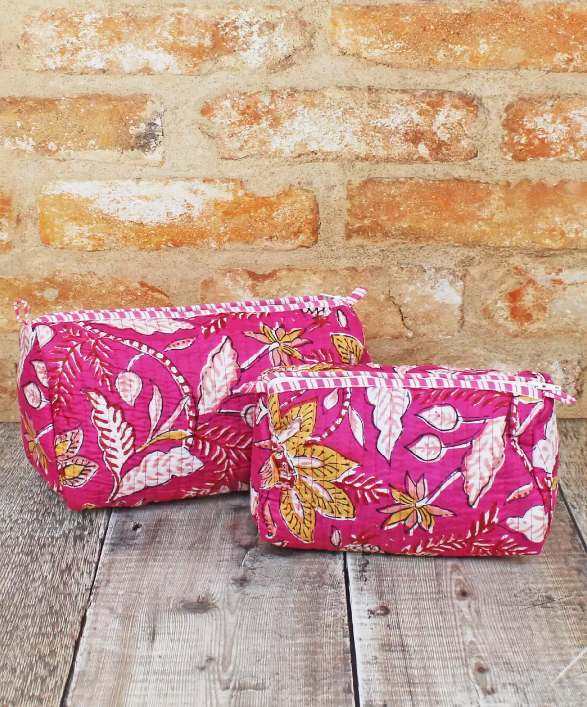 Quilted wash bags - set of 2 - coming soon - [shop_name Strathaven] [womens clothing]