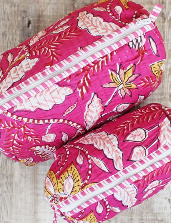 Quilted wash bags - set of 2 - coming soon - [shop_name Strathaven] [womens clothing]