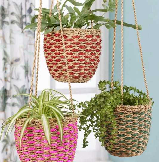 Namaste Hanging green planter - [shop_name Strathaven] [womens clothing]