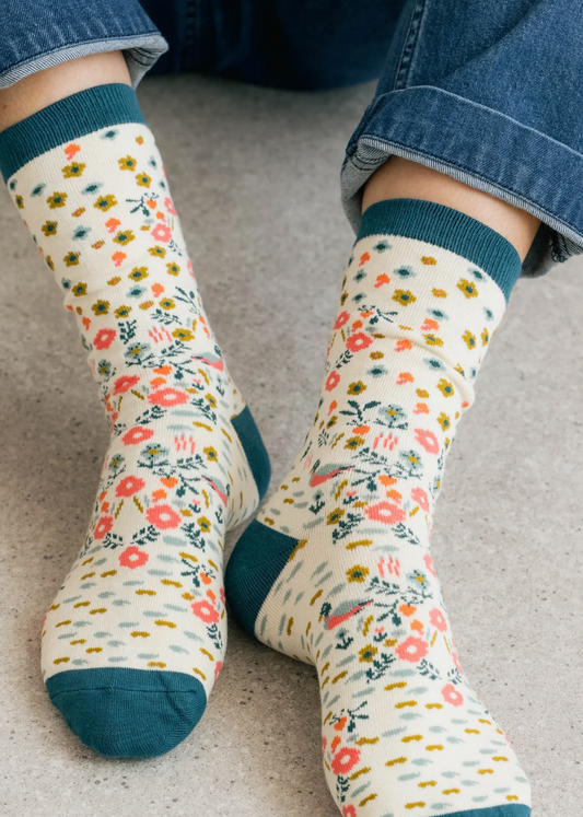 Lily & Me ankle socks - Canal Days - [shop_name Strathaven] [womens clothing]