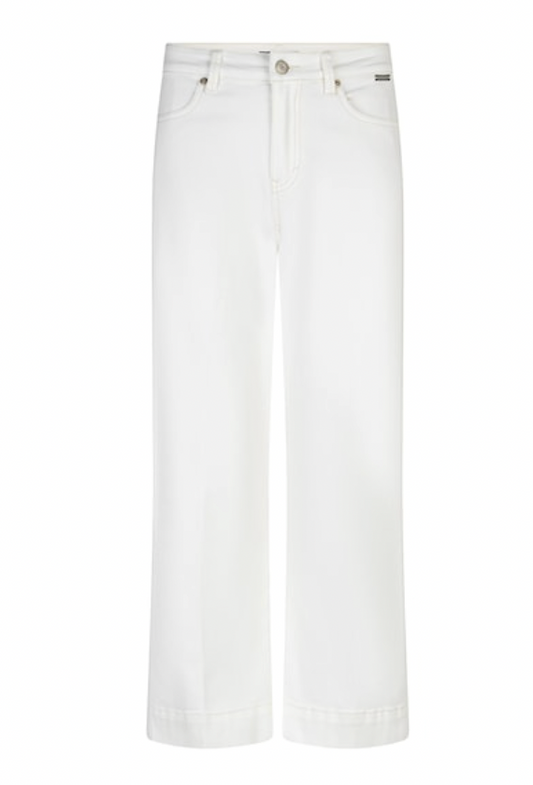 Red Button Conny with fancy stitching in off white - [shop_name Strathaven] [womens clothing]