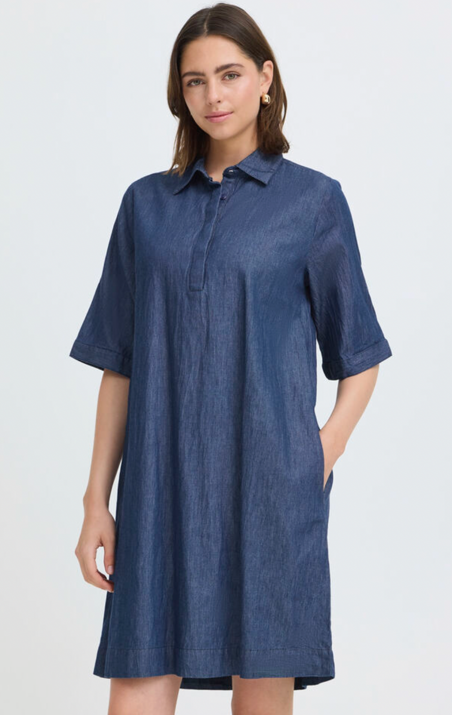 Fransa Larissa denim dress - [shop_name Strathaven] [womens clothing]