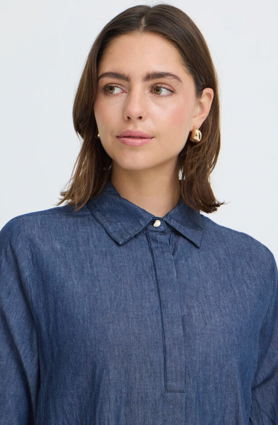 Fransa Larissa denim dress - [shop_name Strathaven] [womens clothing]