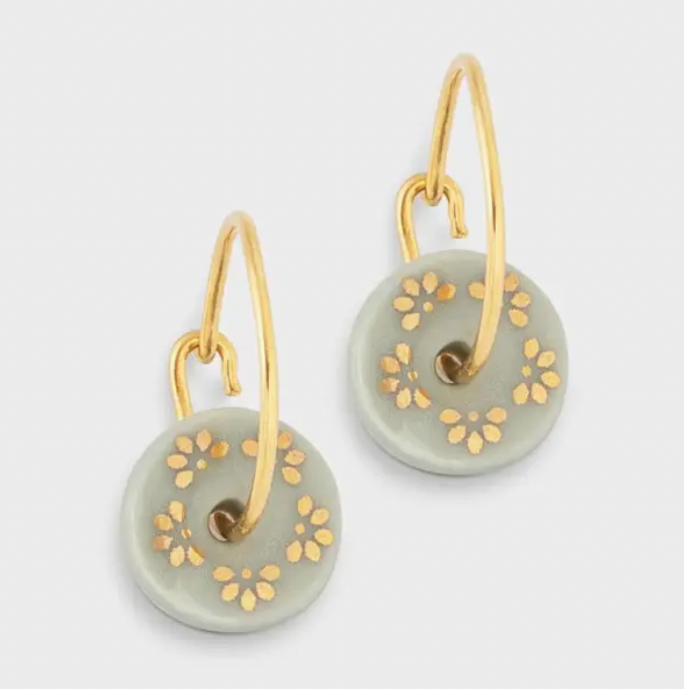 One & Eight Posey hoop earrings - [shop_name Strathaven] [womens clothing]