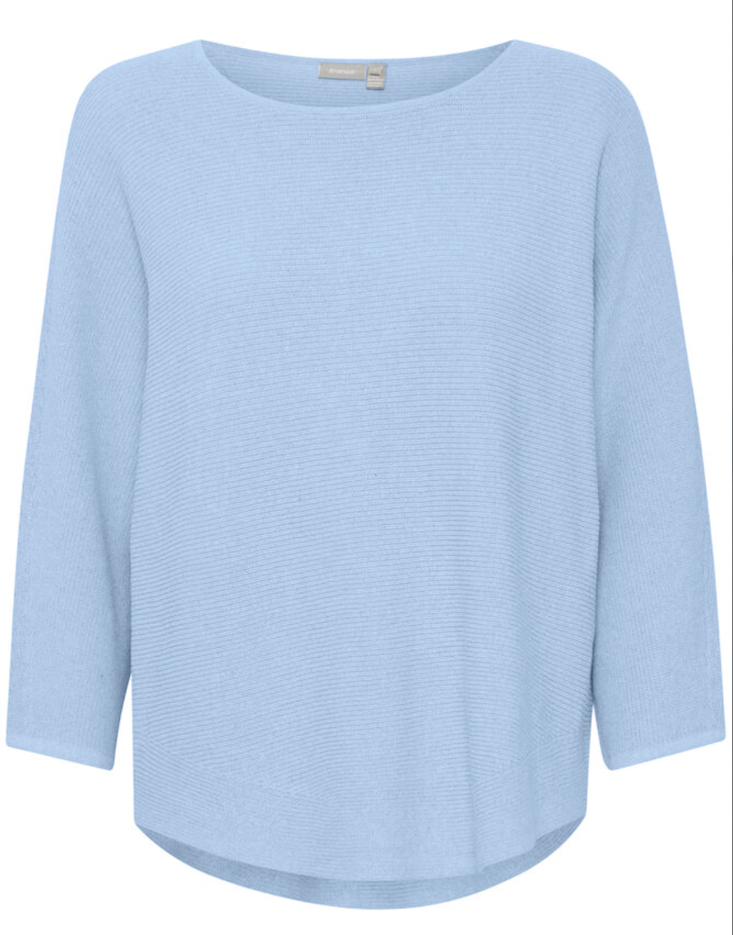 Fransa Sinja lighter weight sweater in hydrangea blue - [shop_name Strathaven] [womens clothing]