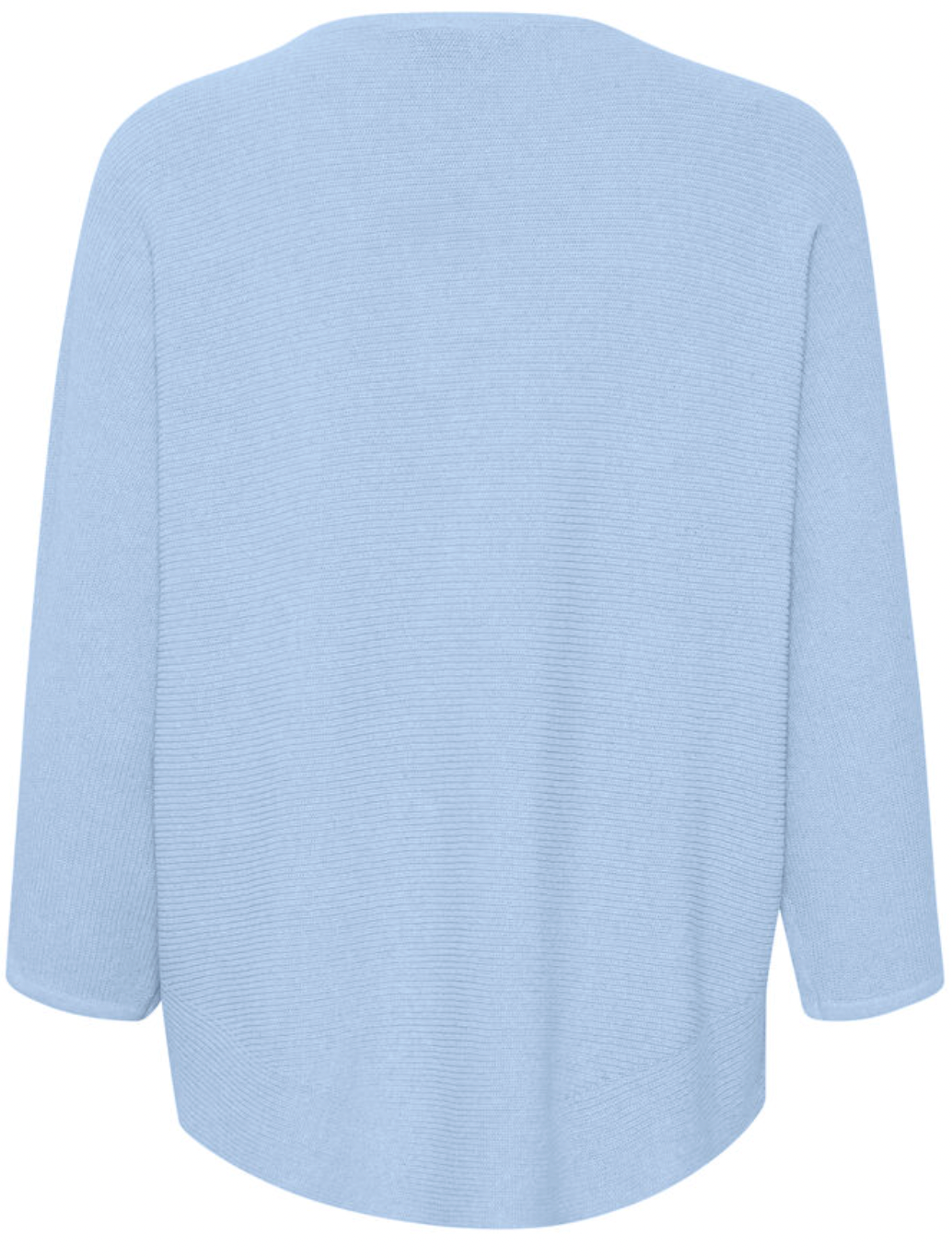 Fransa Sinja lighter weight sweater in hydrangea blue - [shop_name Strathaven] [womens clothing]
