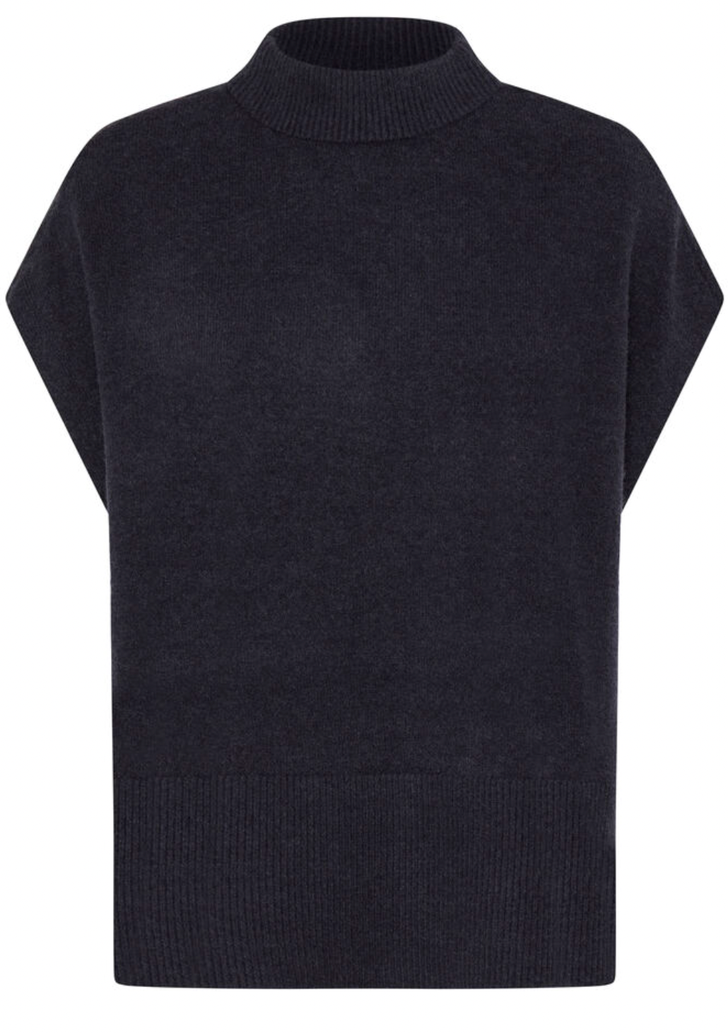 Fransa Bitte layering sweater in deep salute blue - [shop_name Strathaven] [womens clothing]