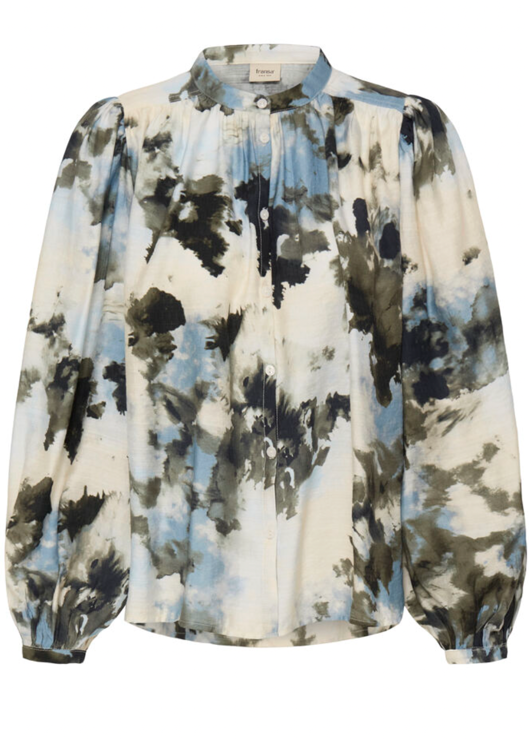 Fransa Ariana blouse in watercolour - [shop_name Strathaven] [womens clothing]