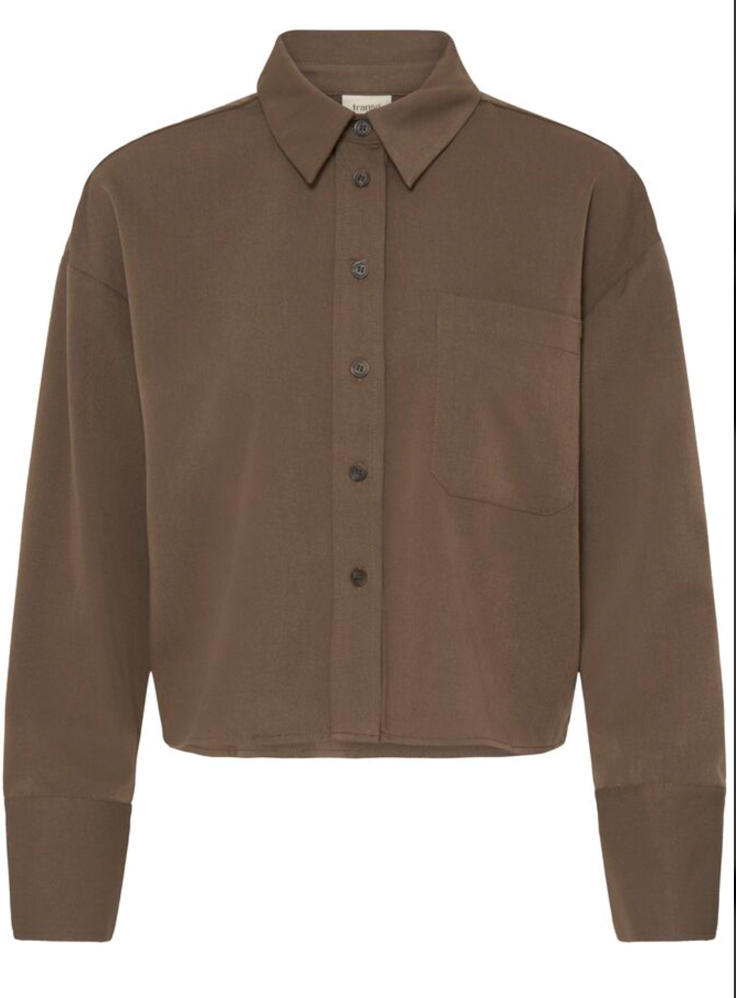 Fransa Veda blouse in rain drum melange - [shop_name Strathaven] [womens clothing]