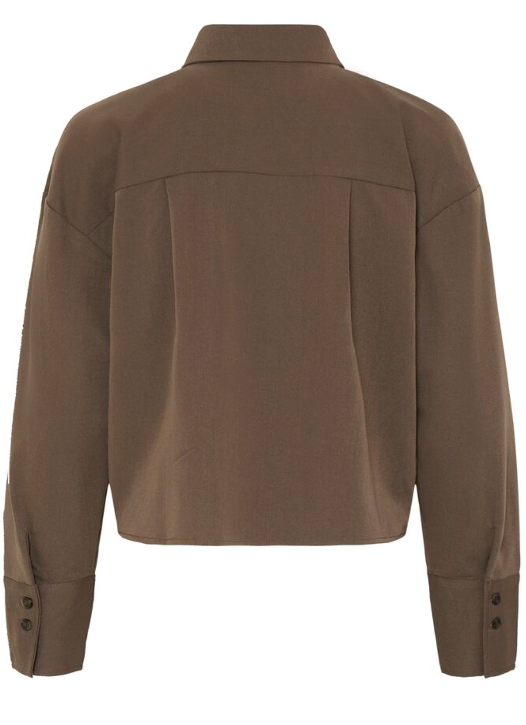 Fransa Veda blouse in rain drum melange - [shop_name Strathaven] [womens clothing]