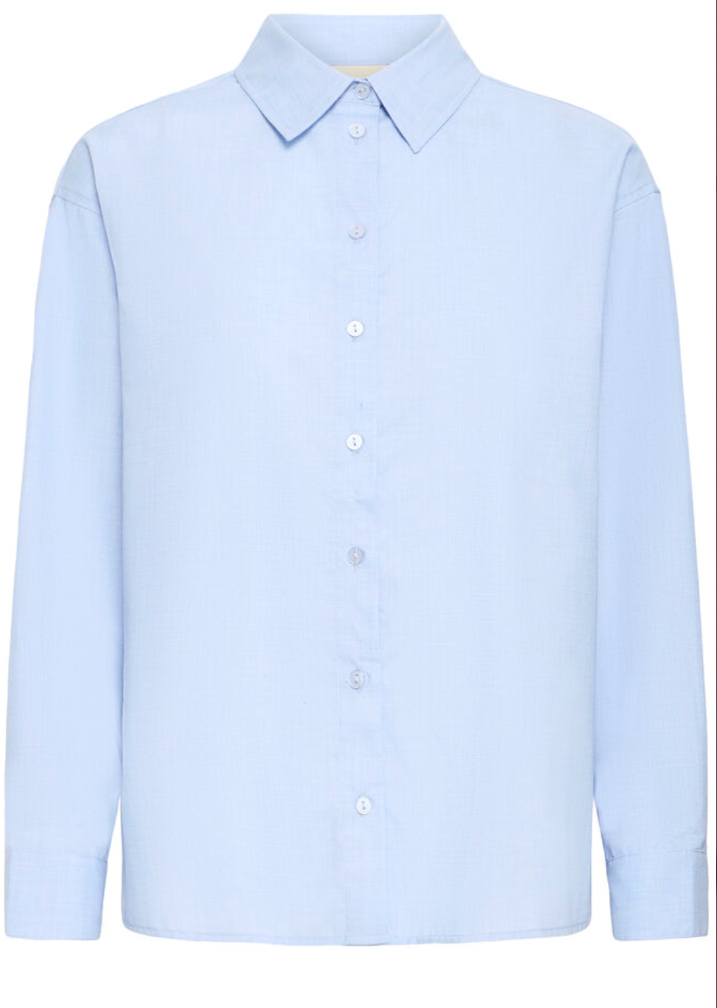 Fransa Simona shirt in cashmere blue - [shop_name Strathaven] [womens clothing]