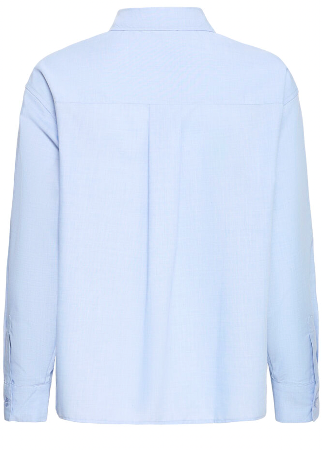 Fransa Simona shirt in cashmere blue - [shop_name Strathaven] [womens clothing]