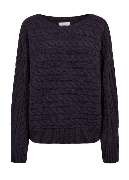 Numph Nudakaris sweater in salute blue