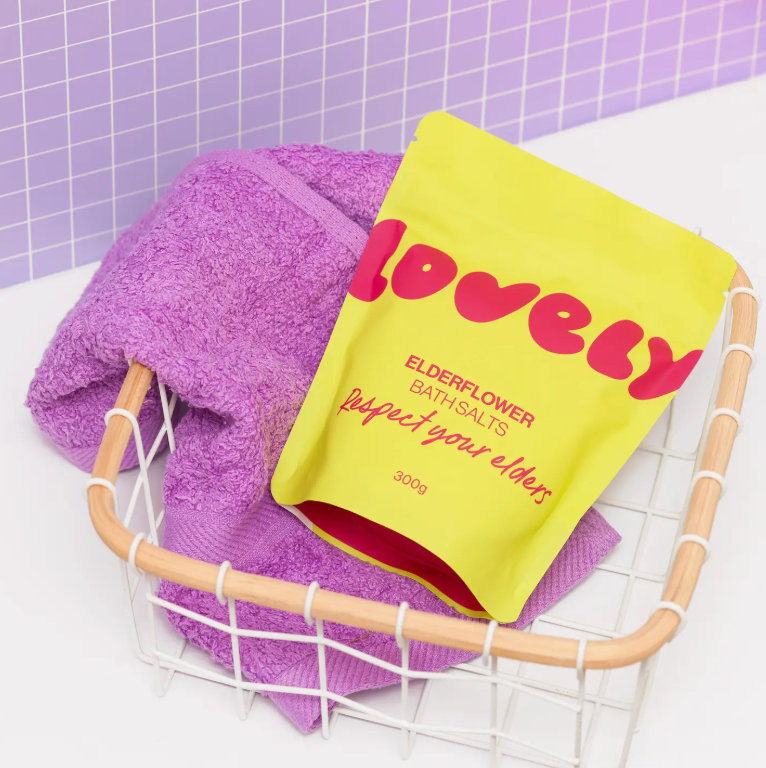 Lovely Bath Salts - Elderflower - [shop_name Strathaven] [womens clothing]