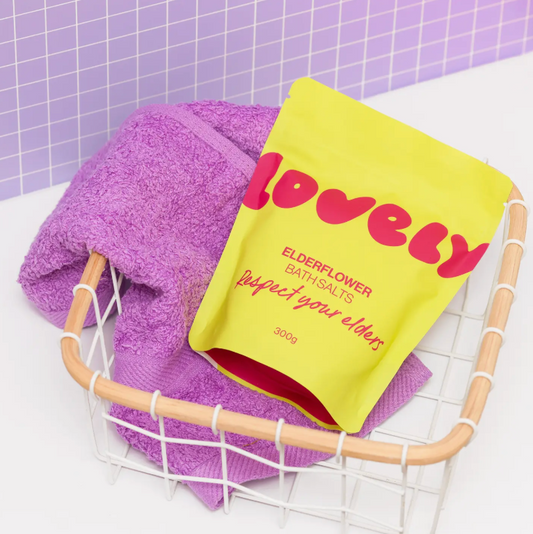 Lovely Bath Salts - Elderflower - [shop_name Strathaven] [womens clothing]