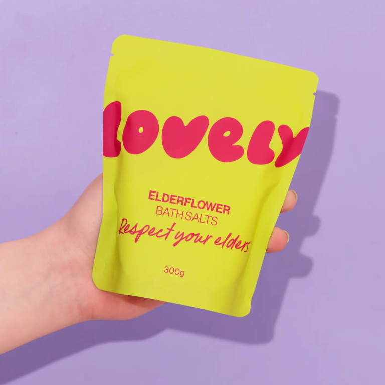 Lovely Bath Salts - Elderflower - [shop_name Strathaven] [womens clothing]