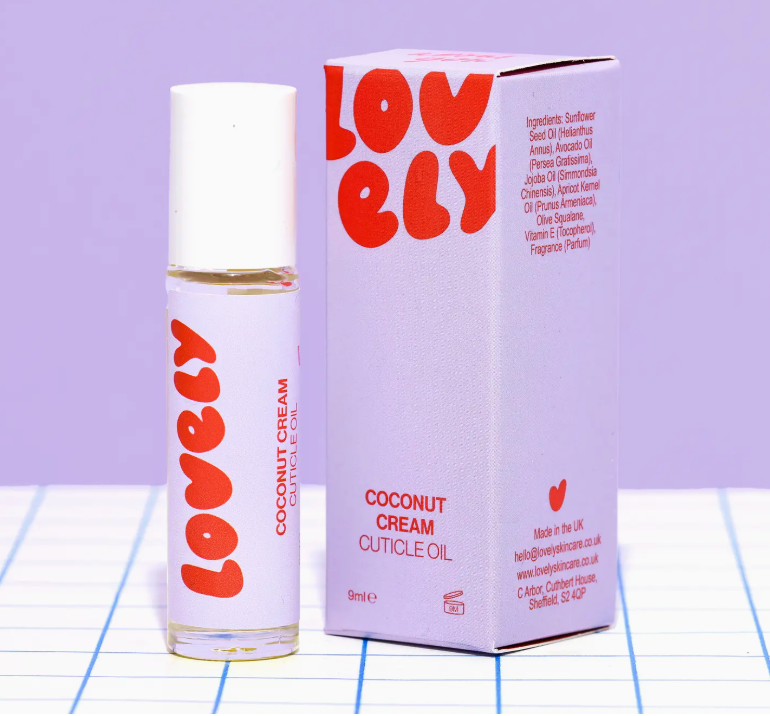 Lovely Skincare Cuticle Oil - coconut cream - [shop_name Strathaven] [womens clothing]
