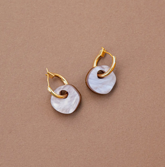Pepper You Surround circle hoop earrings