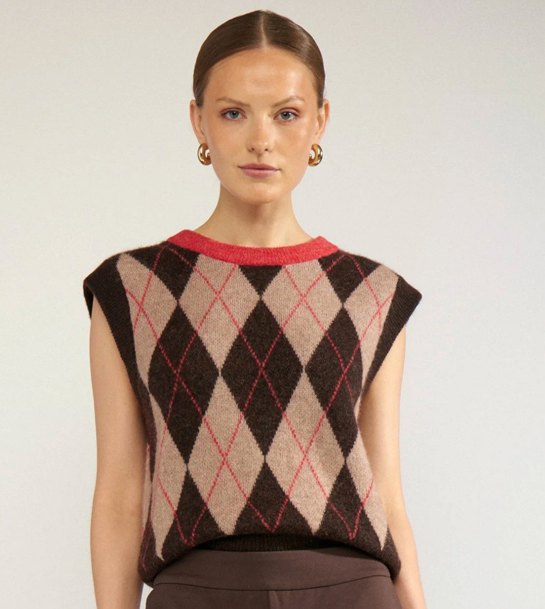 Numph Nutikla Vest in goji berry