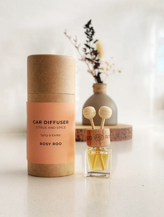 Rosy Roo citrus & spice car diffuser